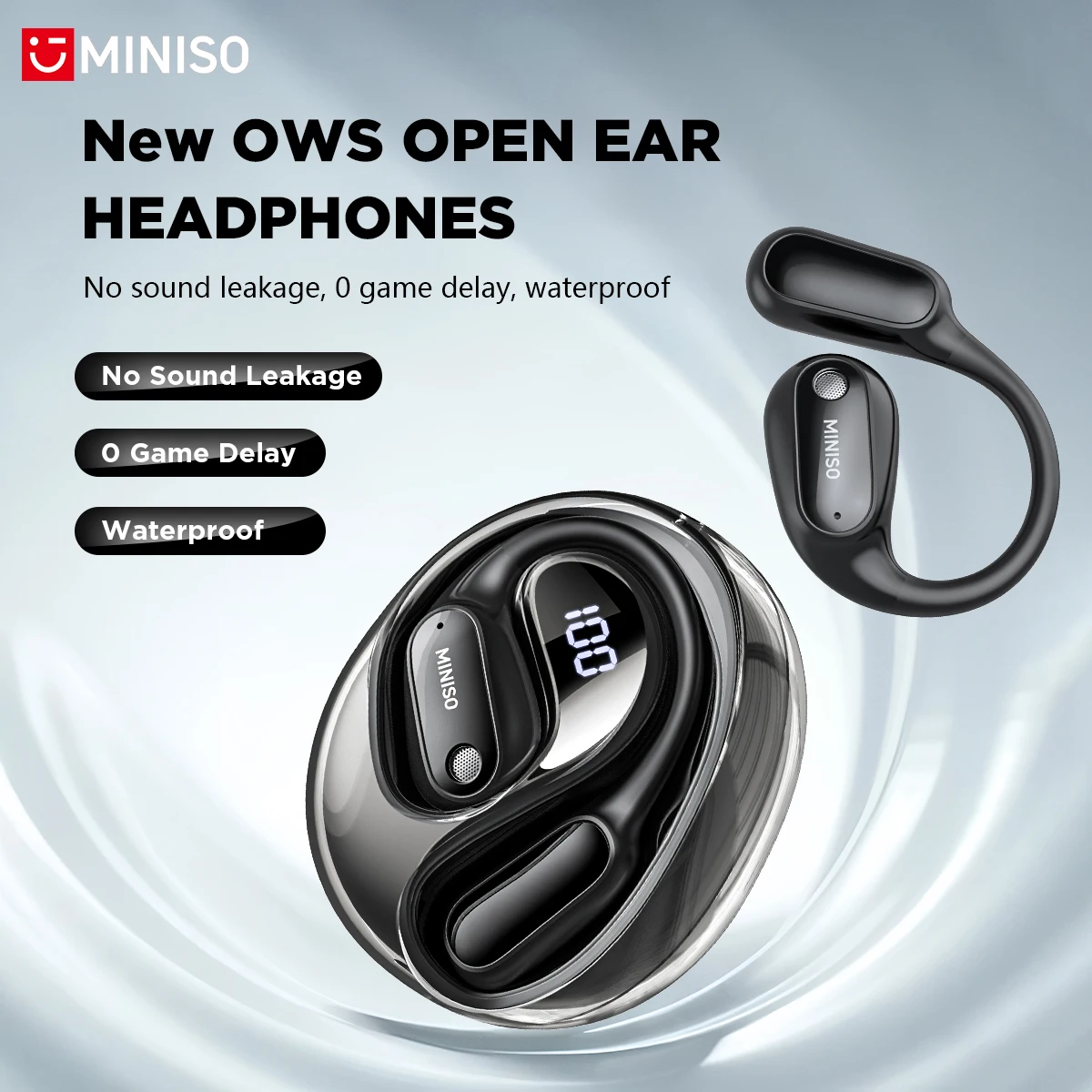Bluetooth Headset On Ear - MINISO MS190 – bezprzewodowe słuchawki z
