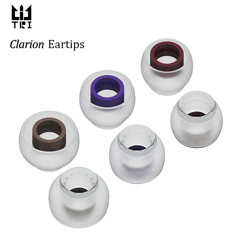 Earphone Foam Tip - TRI Clarion silikonowe wkładki douszne do
