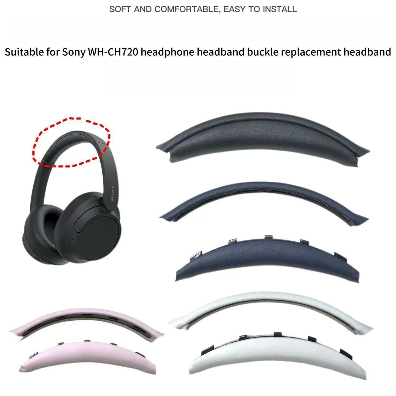 Żelowe nauszniki do słuchawek  – Headphone Case Hard recenzja i cena